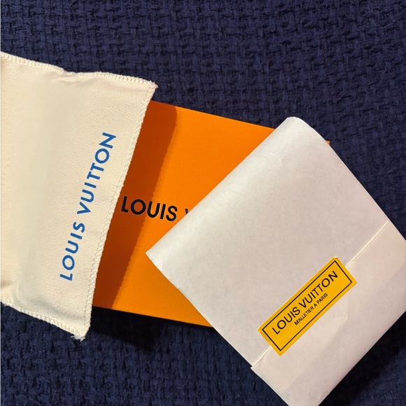 Louis Vuitton Orange Box with Yellow Dust Pouch